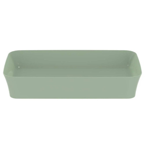 Lavabo ultrasottile rettangolare 65x40 cm Ipalyss salvia - Ideal Stand