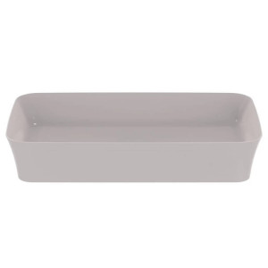 Lavabo ultrasottile rettangolare 65x40 cm Ipalyss cemento – Ideal Stan 2