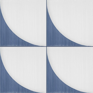 Crogiolo Scenario Tappeto 2B Blu 20x20 cm - Piastrelle Marazzi di Qual