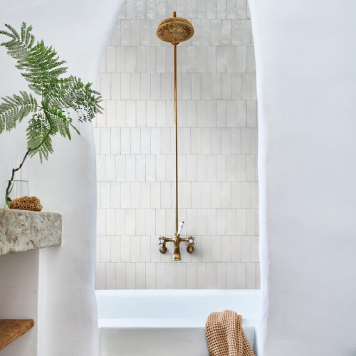 Crogiolo Rice Natural Lux 7,5x20 cm - Piastrelle Marazzi di Qualità