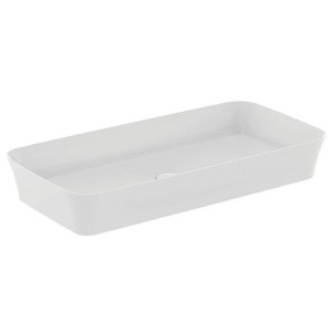 Lavabo ultrasottile 80x40 cm Ipalyss Ideal Standard – Bianco lucido