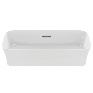 Lavabo ultrasottile rettangolare 55x38 cm Ipalyss bianco opaco – Desig 2