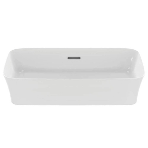 Lavabo ultrasottile rettangolare 55x38 cm Ipalyss bianco opaco – Desig