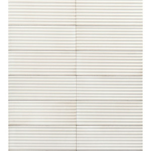 Crogiolo Rice Natural Pleat 3D Lux 7,5x20 cm - Piastrelle Marazzi
