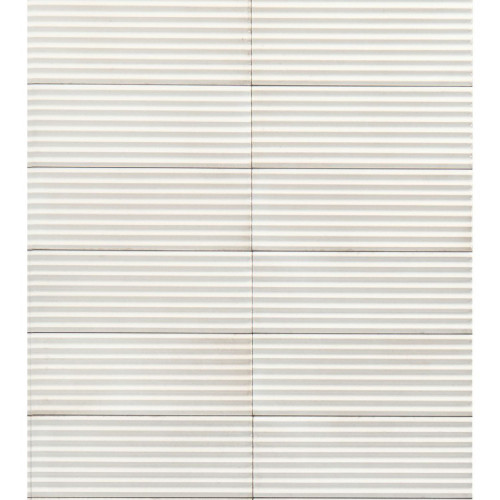 Crogiolo Rice Natural Pleat 3D Lux 7,5x20 cm - Piastrelle Marazzi