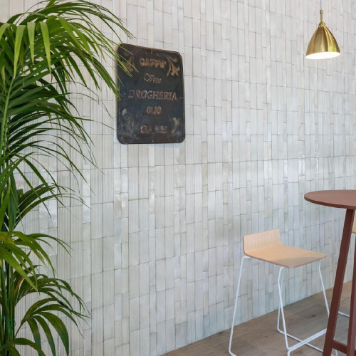 Crogiolo Rice Natural Pleat 3D Lux 7,5x20 cm - Piastrelle Marazzi