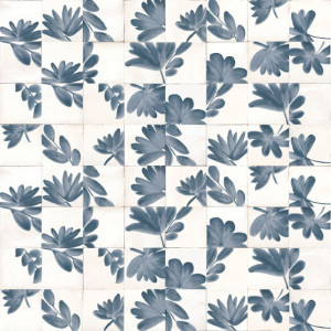Crogiolo Rice Decoro Bianco Blossom Lux 15x15 cm | Marazzi Meglioalge