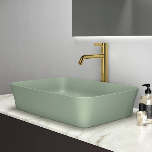 Lavabo ultrasottile 55x38 cm Ipalyss salvia – Ideal Standard | Meglioa