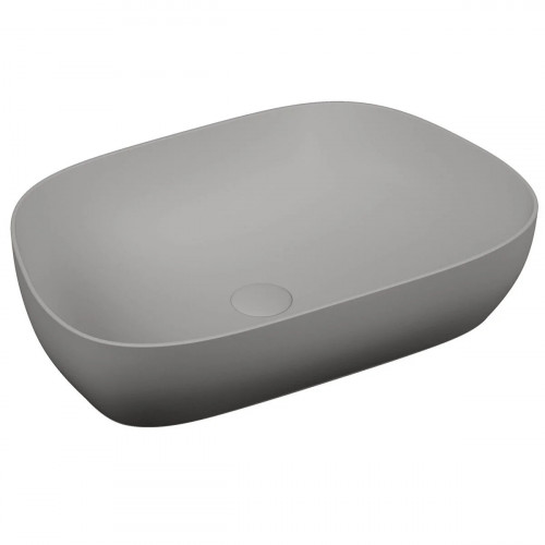 Lavabo catino Outline grigio pietra opaco - Vitra | Meglioalge