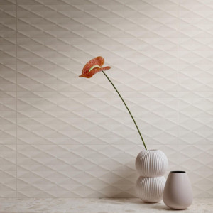 Chill Ivory Strutturato 3D Diamond 25x76 cm - Rivestimenti Marazzi 2