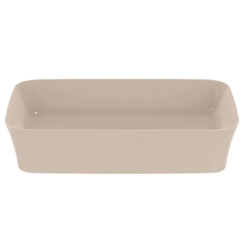 Lavabo ultrasottile rettangolare 55x38 cm Ipalyss visone – Ideal Stand