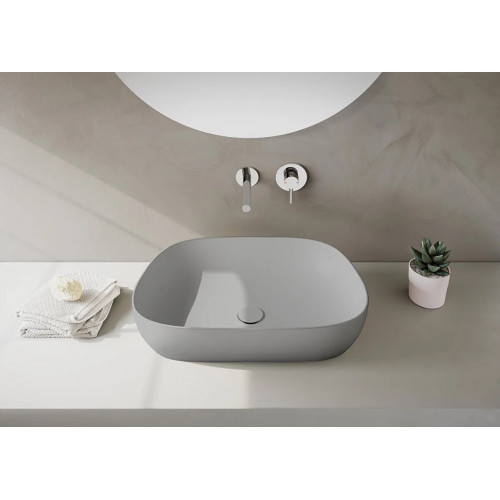 Lavabo catino Outline grigio pietra opaco - Vitra | Meglioalge