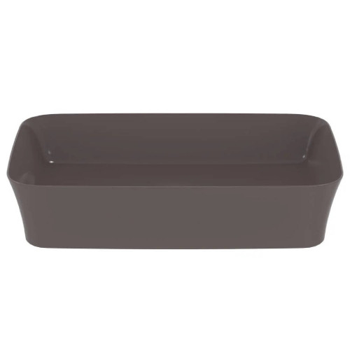 Lavabo ultrasottile rettangolare 55x38 cm da appoggio Ipalyss ardesia