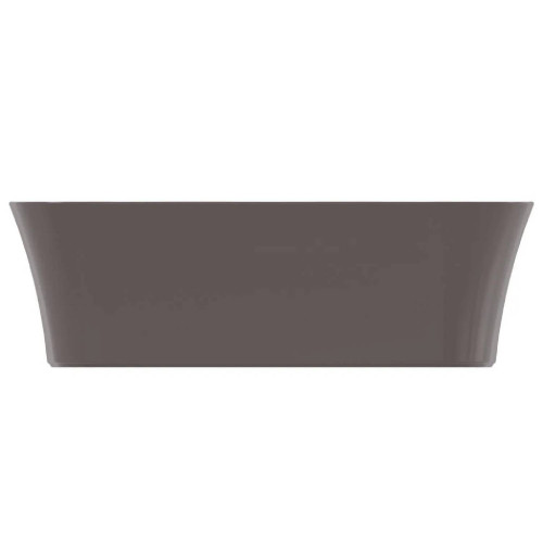 Lavabo ultrasottile rettangolare 55x38 cm da appoggio Ipalyss ardesia