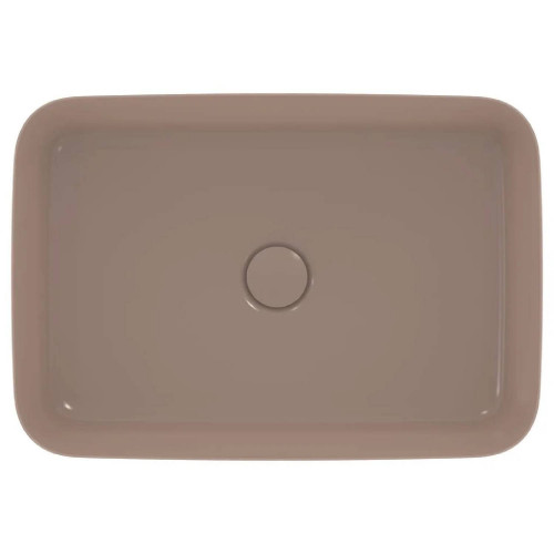 Lavabo ultrasottile rettangolare 55x38 cm da appoggio Ipalyss kashmir
