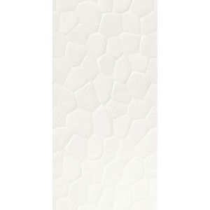 Color Code Bianco Decoro 3D Satinato 30x60 cm - Piastrelle Marazzi
