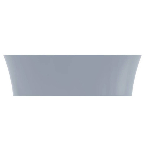 Lavabo ultrasottile tondo 40x40 cm da appoggio senza troppopieno Ipaly