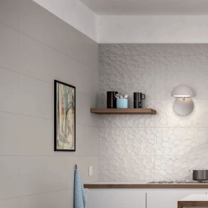 Color Code Grigio Strutturato Drape 3D Lux 30x60 cm | Marazzi 2