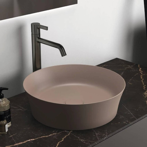 Lavabo ultrasottile tondo 40x40 cm Ipalyss kashmir – Ideal Standard