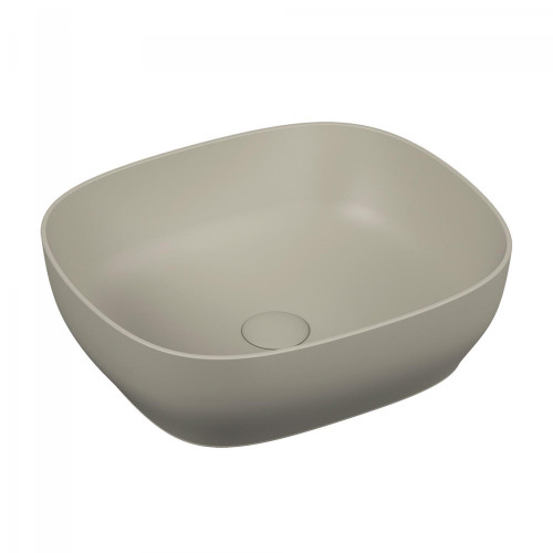 Lavabo catino Square beige opaco Vitra