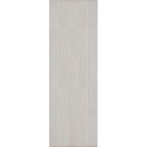 Chalk Grey Strutturato Brick 3D 25x76 cm | Piastrelle Marazzi Eleganti