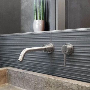 Chalk Smoke Strutturato Fiber 3D 25x76 cm - Rivestimenti Marazzi 2