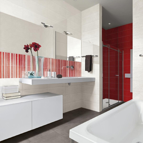 Cloud Ruby Breeze 20x50 cm - Rivestimento 3D Marazzi di Design Unico