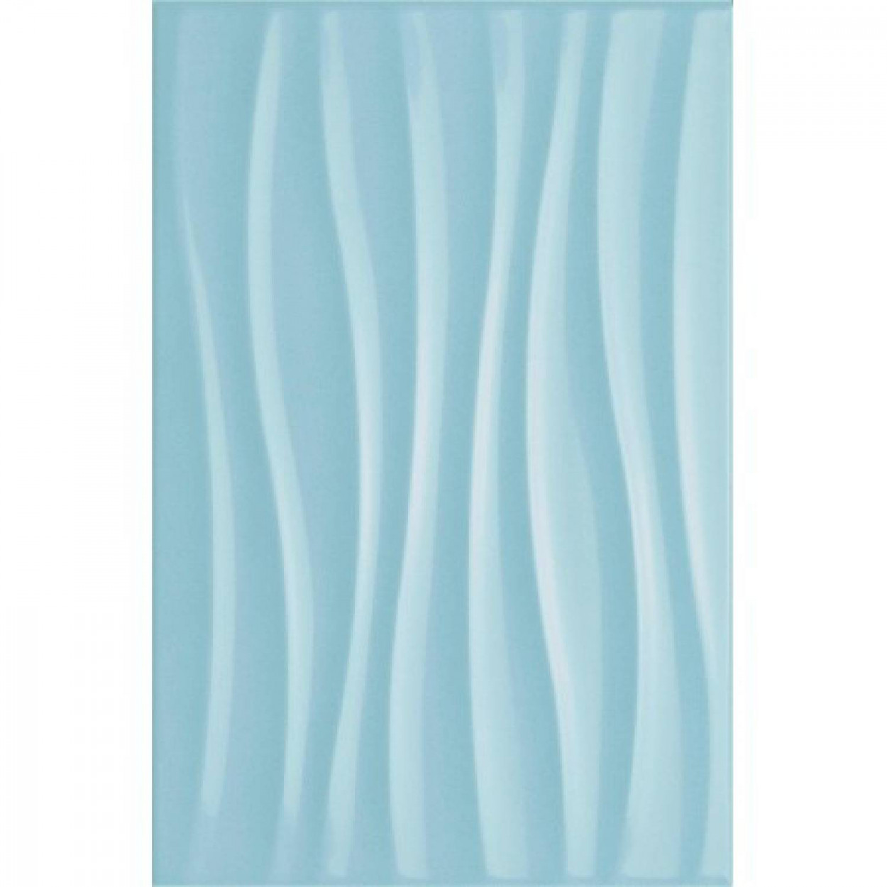 Colorblock Blue Tide Light 3D strutturato 25x38 cm - Marazzi