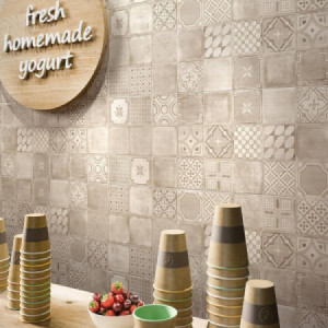 Materika Decoro Cementine Beige 40x120 cm - Piastrelle Marazzi Online 2