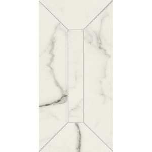 Allmarble Statuario Listone 3D Lux 15x30 cm - Marazzi | Meglioalge