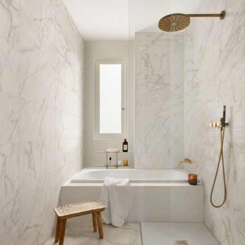 Fabula Wall Golden 33x100 cm - Piastrelle di Design Marazzi