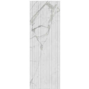 Fabula Wall Statuario Mikado 3D 33x100 cm - Marazzi