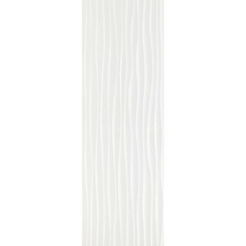 Essenziale Struttura Wave 3D Lucido 40x120 cm Rettificato - Marazzi
