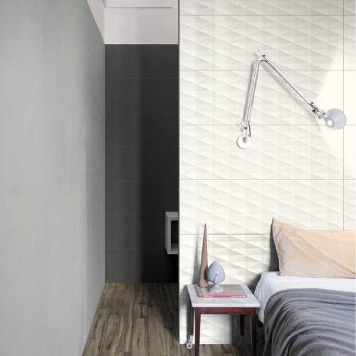 Eclettica Anthracite Rettificato 40x120 cm - Piastrella Marazzi per Am