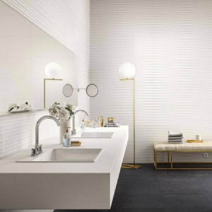 Essenziale Strutturato Drape 3D Satinato 40x120 cm Rettificato - Maraz 2