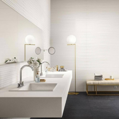 Essenziale Strutturato Drape 3D Satinato 40x120 cm Rettificato - Maraz