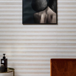 Caracter Arena Walltone 3D Strutturato 30x90 cm Rettificato - Marazzi 2