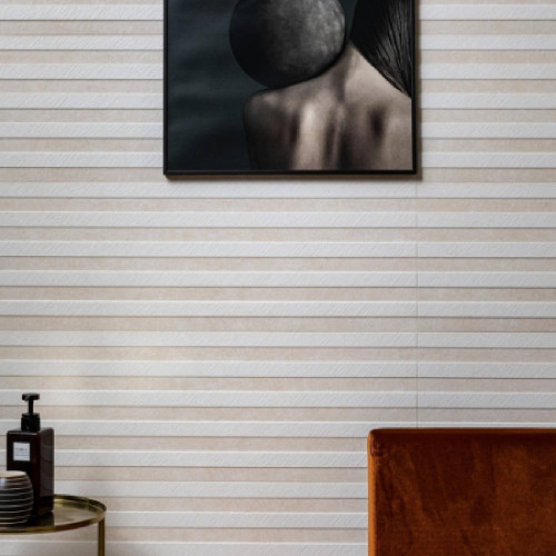 Caracter Arena Walltone 3D Strutturato 30x90 cm Rettificato - Marazzi
