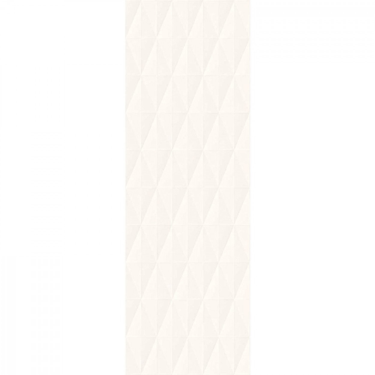 Eclettica White Struttura Diamond 3D Rettificato 40x120 cm - Marazzi