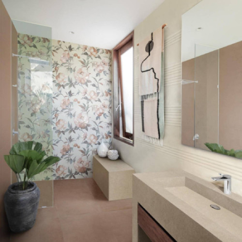 Momenti Avorio Strutturato Duo 3D 40x120 cm Rettificato - Marazzi