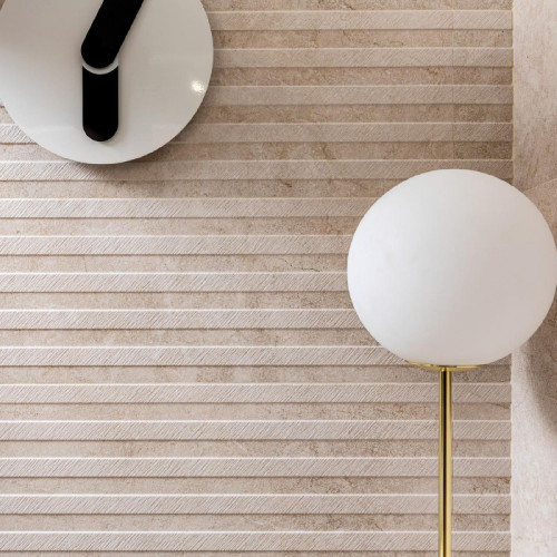 Alba Arena Walltone 3D Strutturato Rettificato 30x90 cm | Marazzi