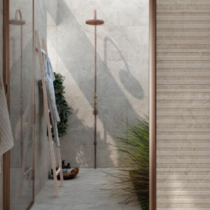 Alba Greige Walltone 3D Strutturato Rettificato 30x90 cm - Piastrelle 2