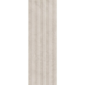 Alba Greige Walltone 3D Strutturato Rettificato 30x90 cm - Piastrelle