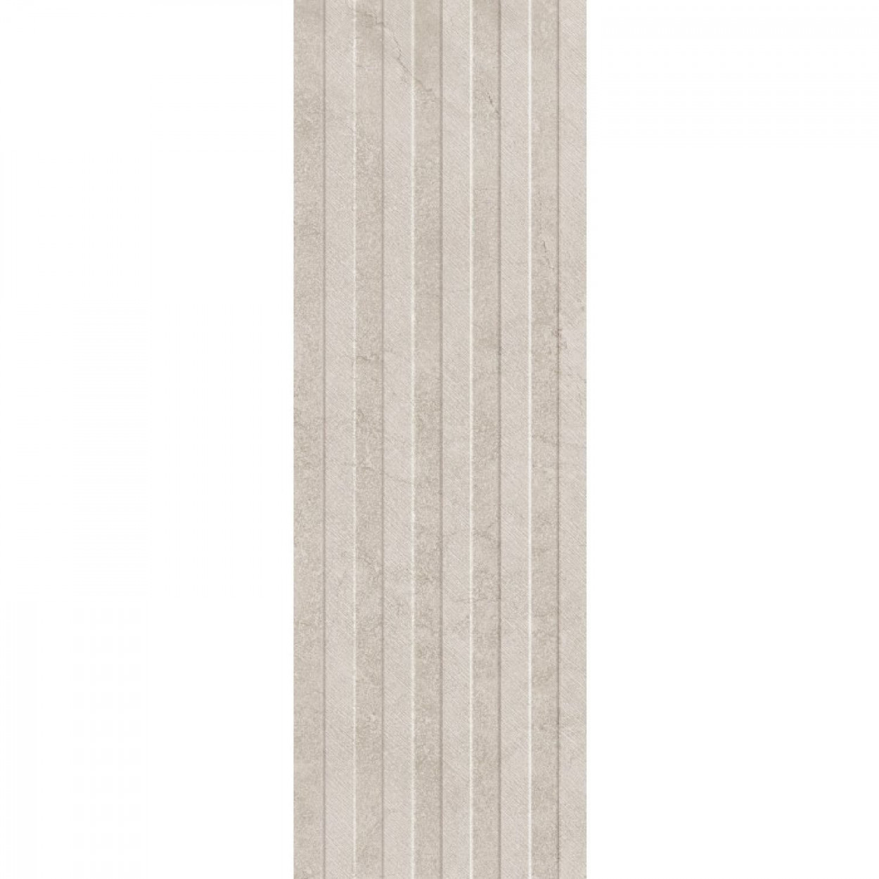 Alba Greige Walltone 3D Strutturato Rettificato 30x90 cm - Marazzi