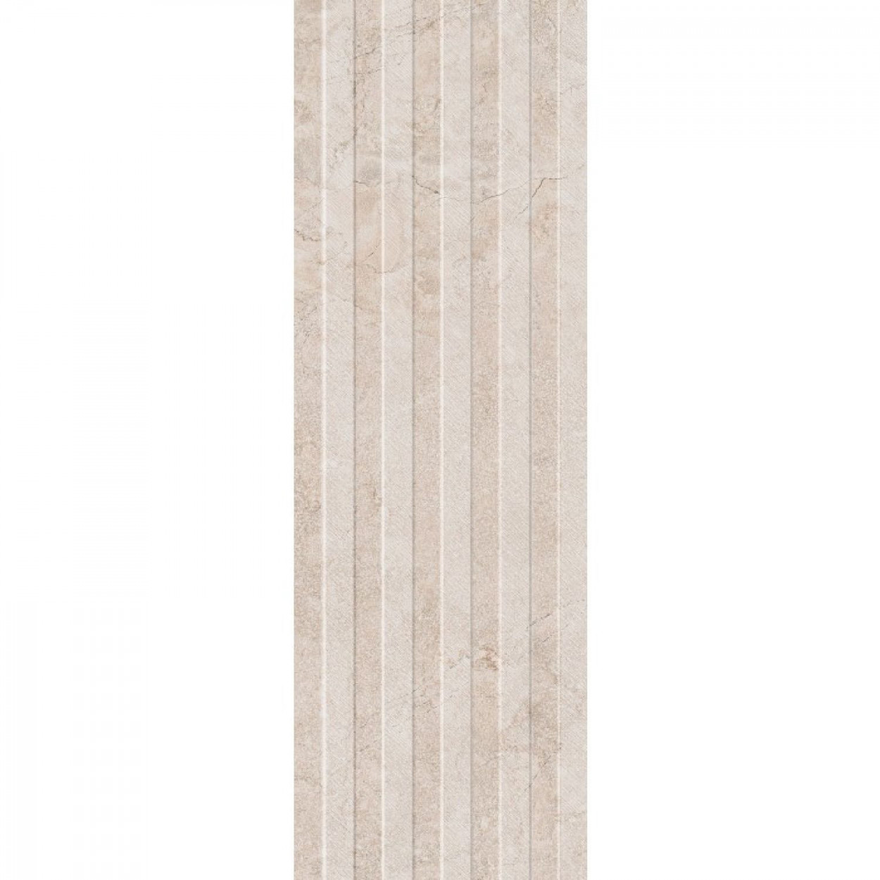 Alba Blanco Walltone 3D Strutturato Rettificato 30x90 cm - Marazzi