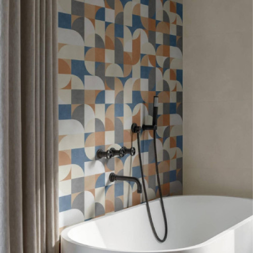 Poster Decoro Zone 60x120 cm rettificato - Marazzi | Meglioalge