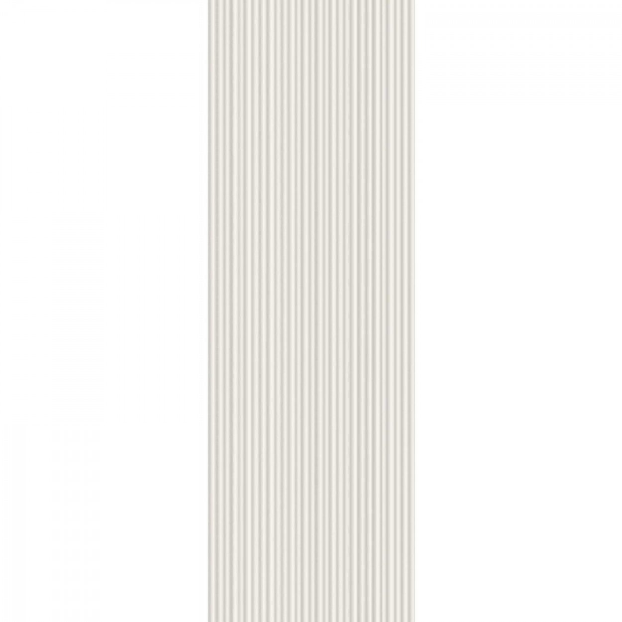 Colorplay White Struttura Mikado 3D Rettificato 30×90 cm - Marazzi