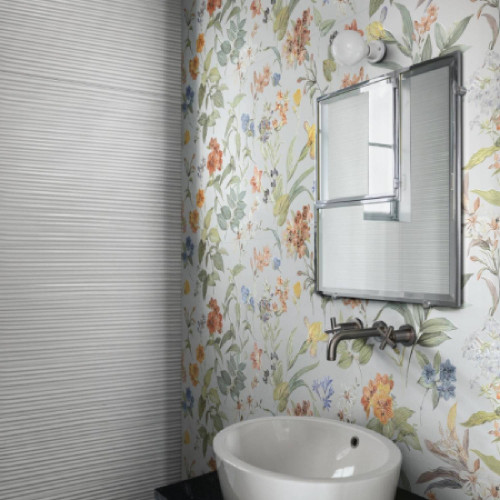 White Deco White Botanica Touch 60x180 cm - Marazzi | Meglioalge