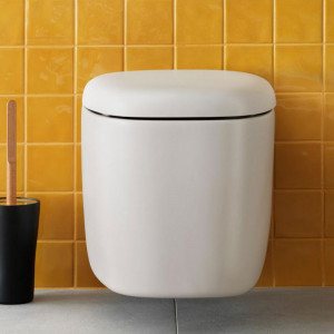 Vaso WC sospeso Plural Rim-Ex 55 cm bianco opaco Vitra 2
