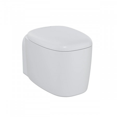 Vaso WC sospeso Plural Rim-Ex 55 cm bianco opaco Vitra